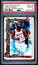 James Harden #SSV-AE Prices | 2025 Topps Holiday SSP Variation 
