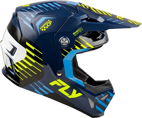 2025 Fly Racing Formula CP Slice Helmet - Motocross Dirt Bike Offroad Adult - Picture 4 of 21