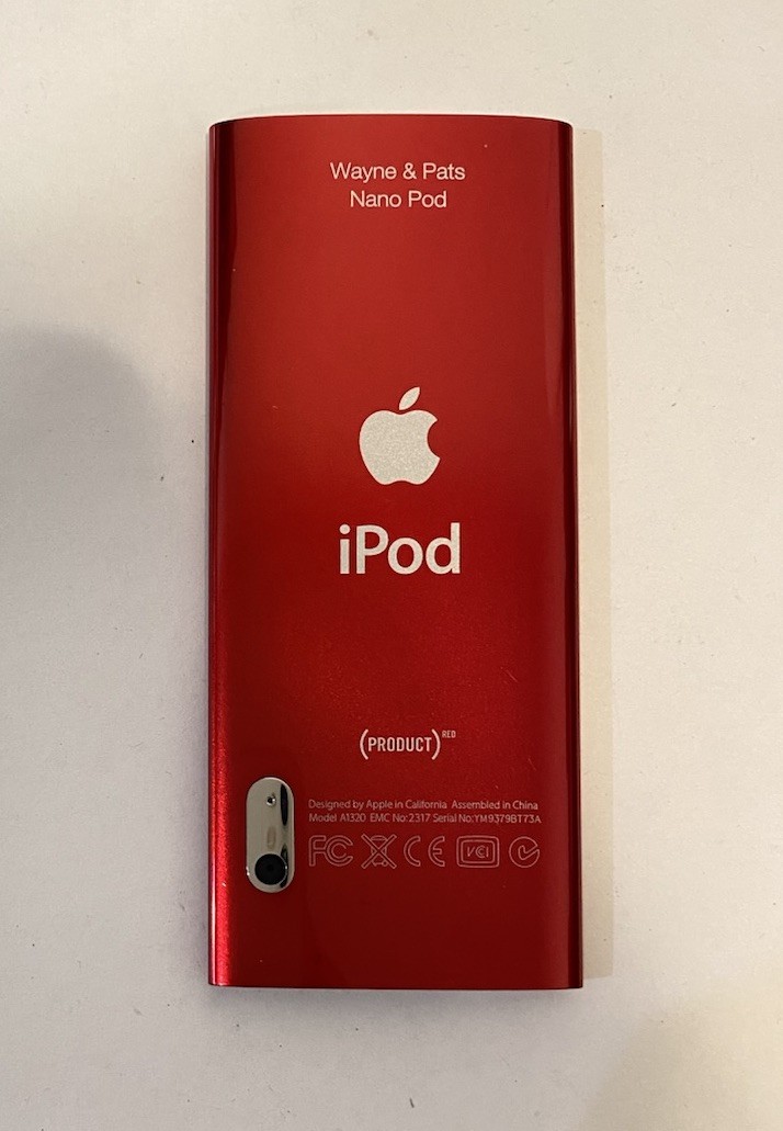 Apple iPod nano 5th Generation (PRODUCT) RED (16 GB) for sale