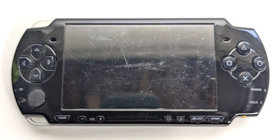 Sony Playstation Portable PSP-2001 Black UMD Not Reading/For Parts Console Only