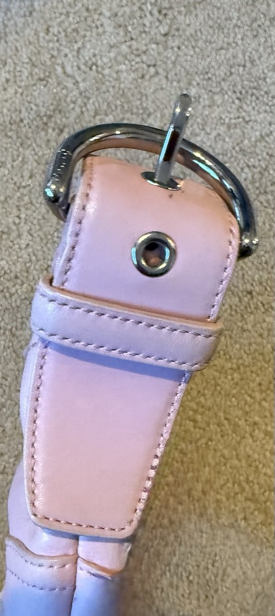 Vintage Coach 9541 Small Pink Soho Y2K Leather Shoulder Bag