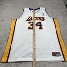 Lakers Team Signed Jersey Shaq Kobe Payton Shaq Signed Jersey 34 Lakers — photo 10