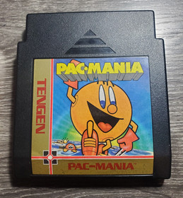 Pac-Mania (Nintendo, 1990) NES W/ Box & Manual (DAMGED BOX/MANUAL)