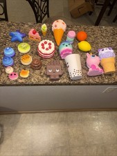 Lot of 21 Squishy assorted variety