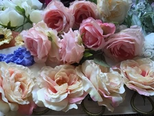 Decorative Flowers Wedding Home Decor Arrangement Gifts Napkin Holders