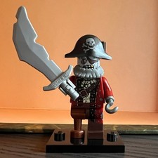 LEGO Zombie Pirate Minifigure CMF Series 14 71010 - complete w/accessories