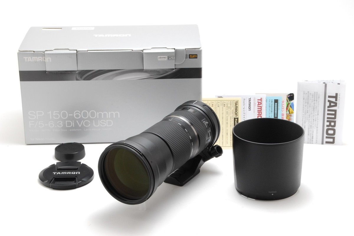 Tamron SP 150-600mm f/5-6.3 USD Di VC Zoom lens Nikon F