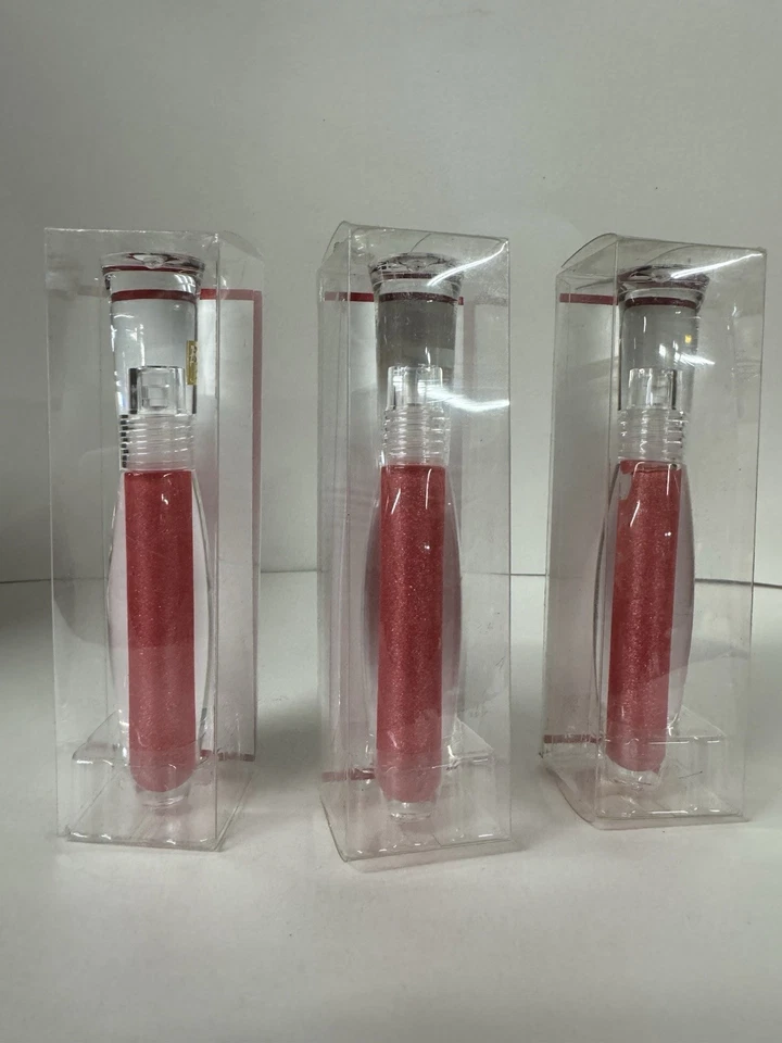 Paquete de 3 herramientas falsas para hornear bebé brillo de labios rosa brillante 24 ml Foto 2 de 4