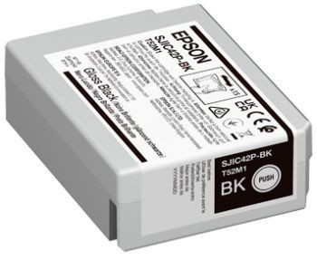 Cartouche d'encre Epson SJIC42P-BK noir d'origine pour imprimante jet d'encre