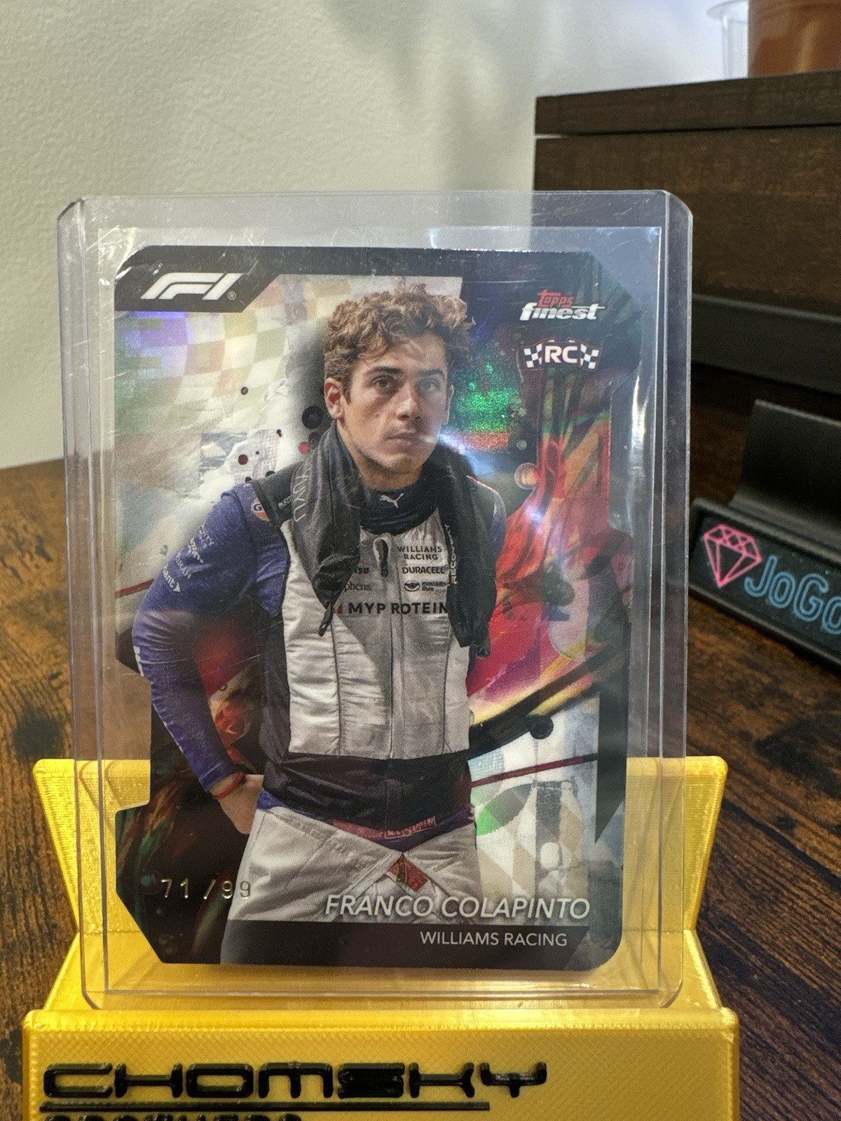 2024 Topps Finest Formula 1 - Common Franco Colapinto #20 Die-Cut /99 (RC)
