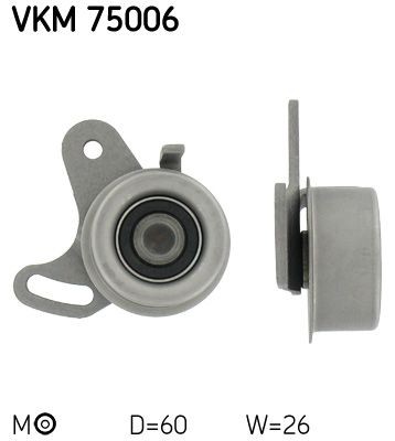 Belt Drive Timing Belt Tensioner Pulley SKF VKM 75006 Fits Hyundai Kia Accent