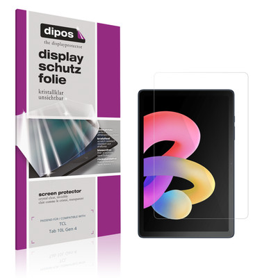 2x Schutzfolie klar für TCL Tab 10L Gen 4 Displayschutzfolie Folie Display