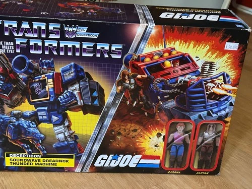 Transformers GI Joe Soundwave Dreadnok Thunder Machine