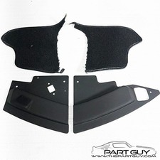 64-66 Corvette Console Radio Side Panel Set Non-ac Wcarpet 65 1964 1965 1966