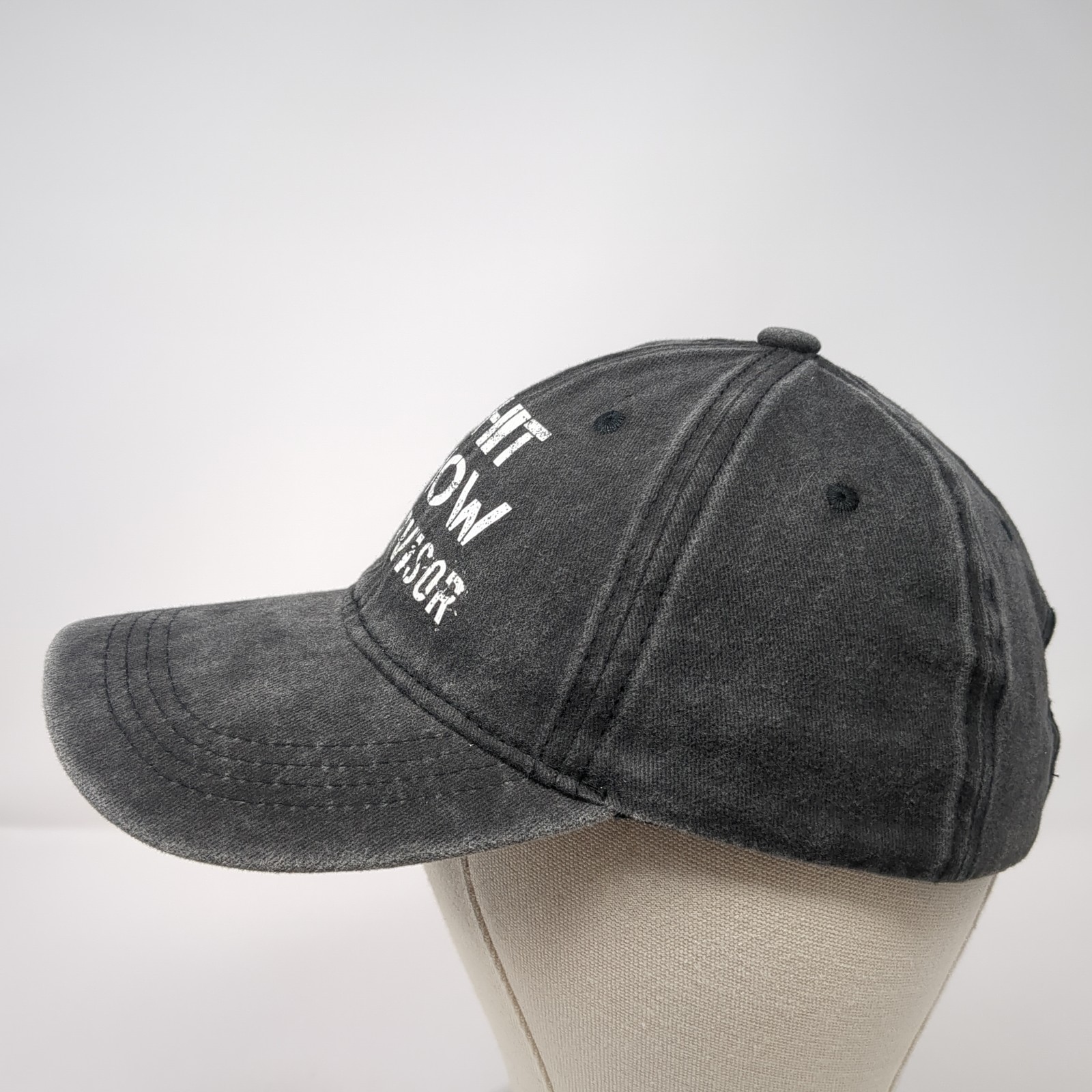 Sh** Show Supervisor Slideback Hat Solid Gray One… - image 3