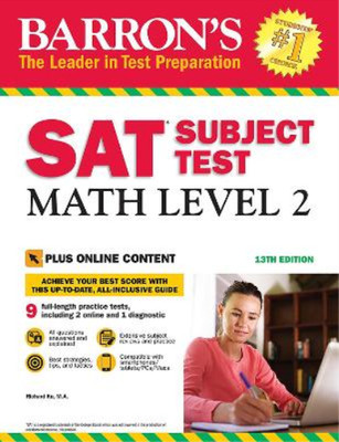 Sat Subject Test: Math Level 2 With Online Tests (Barrons Test Prep): With Bonus
