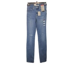 LEVI'S 724 High Rise Straight Leg Women's Denim Jeans Size 25 NWT