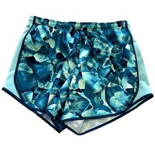 Nike Tempo Mixed Blue Lined Athletic Shorts Youth XL