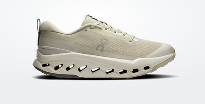 On Cloudsurfer Trail 2 Men Trail Running Shoes 100% Authentic - Chalk | Ghost