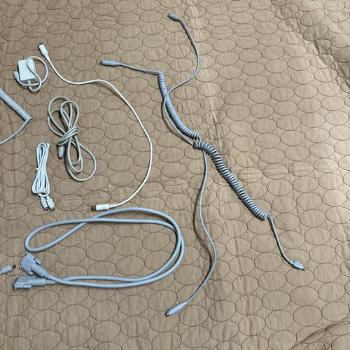 Apple Macintosh Apple Talk Cords lot Vintage Apple Product - Picture 8 of 15