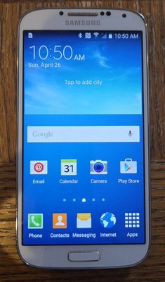 Samsung Galaxy S4 - 16 GB - White Frost (Verizon)