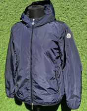 Moncler Joyeuse Nylon Windbreaker Jacket Mesh Lined Full Zip Front Pocket Size 3