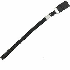 Comfort Axis Walking Cane or Stick Stretchable Elastic Wrist Straps Black 2 Pack