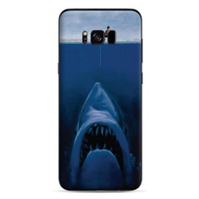 Skins Decals for Samsung Galaxy S8 - Jaws Great White Under Boat