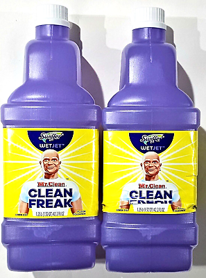 Swiffer WetJet Mr. Clean Clean Freak Lemon Zest Floor Cleaner 2