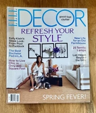 ELLE DECOR Magazine ~ May 2007 Kelly Klein