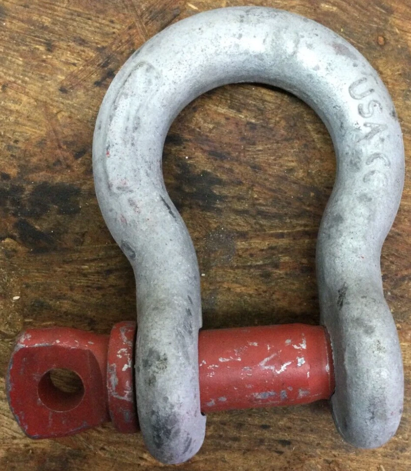 Crosby 1018516 7/8" G-209 Screw Pin Anchor Shackle - 6-1/2 Ton WLL - Image 3 of 3