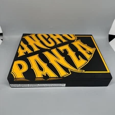 Sancho Panza Toro Limited Edition Empty Wood Cigar Box 9.5" x 7.5" x 1.5" Black