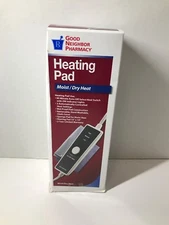 Good Neighbor Pharmacy Heating Pad, Moist/Dry Heat, 12" X 14"