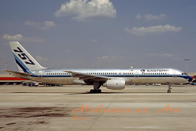 Eastern Airlines Boeing 757-225 N504EA at ATL in May 1983  8''x12'' Color Print