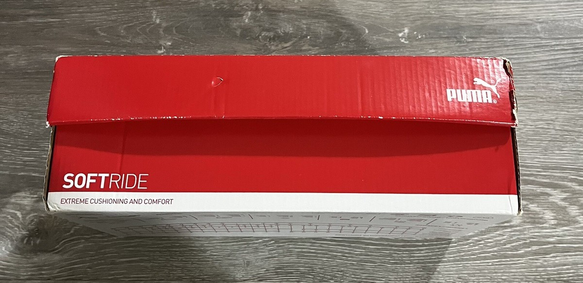 Puma Empty Shoe Box Red Shoebox Size 7.5 Empty PUMA Red 