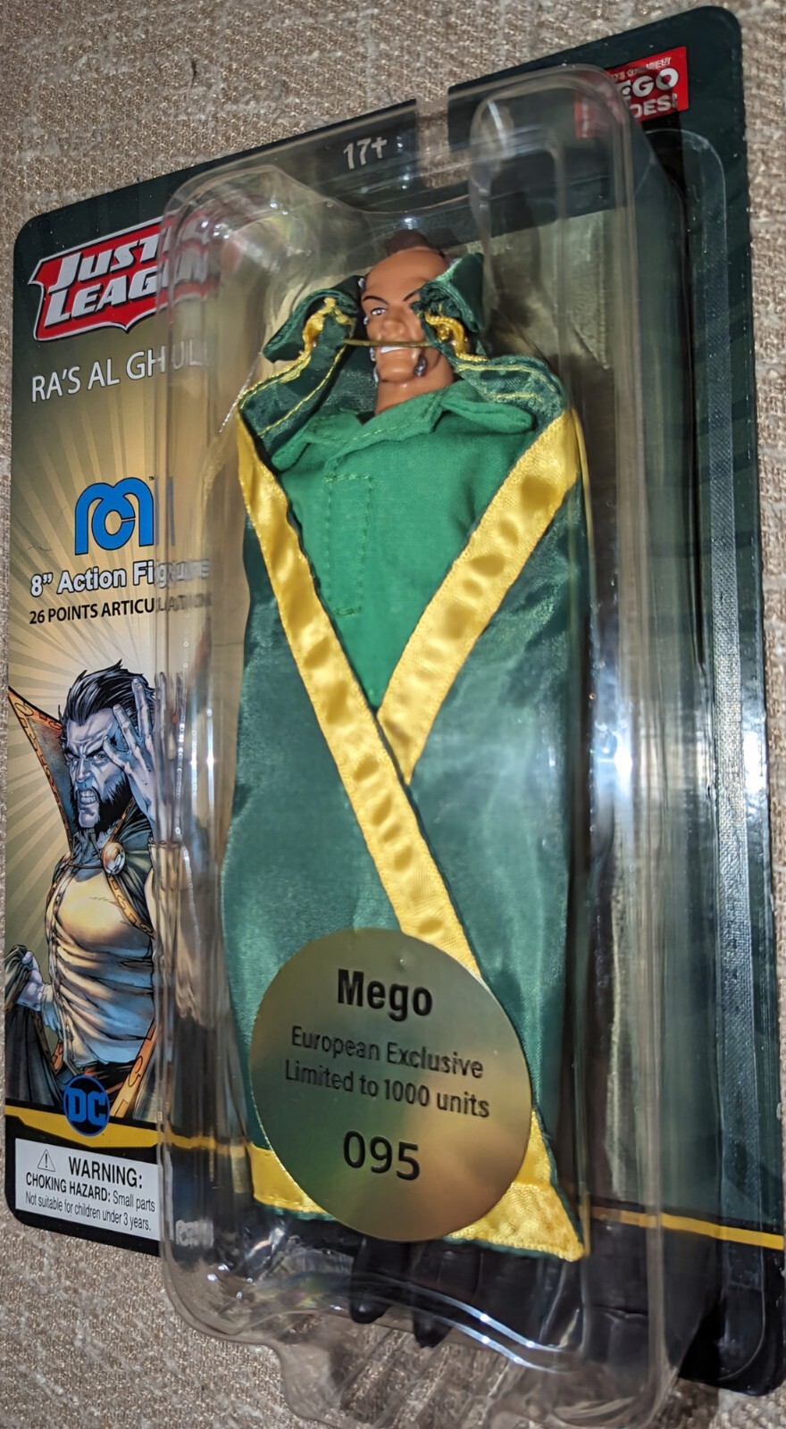 Mego DC Comics Ras Al Ghul Action Figure - Image 2
