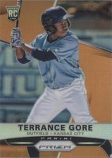 2015 Panini Prizm - Terrance Gore #197 Orange Prizm /60 (RC)