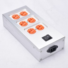 1X 8 Outlet / 6 Outlet Home AC Adapter HiFi US Standard Power Strip Auido Socket