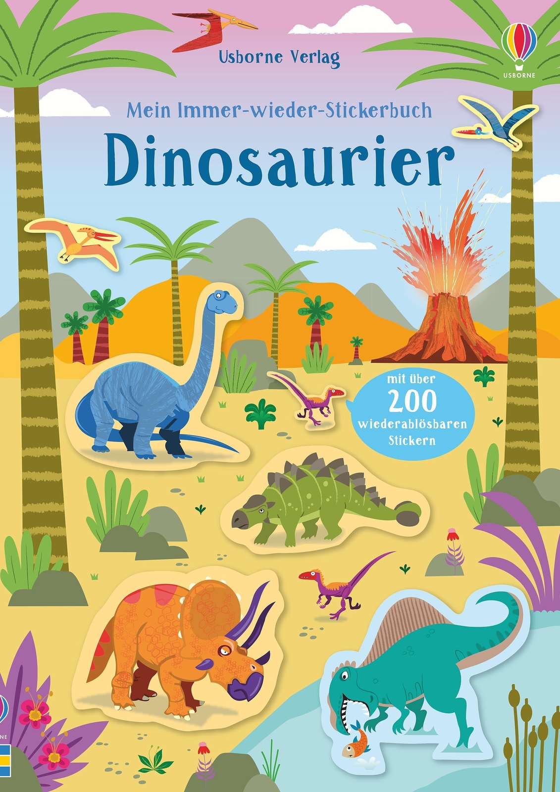 Thumbnail - Mein Immer-wieder-stickerbuch: Dinosaurier Kirsteen Robson