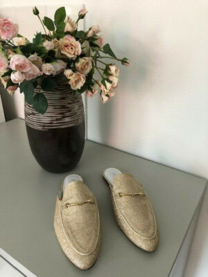 Private Label Mules Gold Gr.40