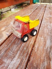 Vintage Buddy L Dump Truck Red And Yellow Pressed Steel Made In Japan Toy 1970  s