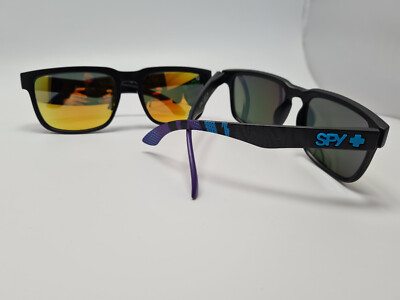 Sonnenbrille KEN BLOCK Spy Plus + Helm Sport Herren Damen Unisex Radfahren GRATIS ETUI