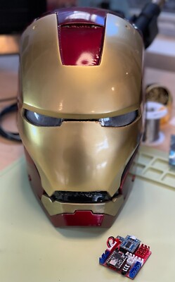 ALISHA MKE-J Electronics Package For 3D Printed Iron Man Costume/Cosplay
