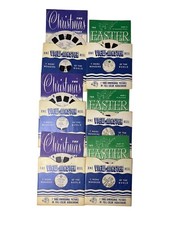 View Master Lot of 6 Reels, The Christmas Story The Easter Story w/Booklets