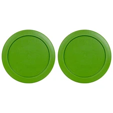 2 Replacement Lids Covers for Pyrex 2-Cup Containers, 5-Inch  7200-PC GREEN