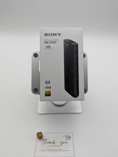 Reproductor de audio portátil Sony Walkman NW-ZX507 64 GB ZX de alta resolución idioma inglés - Imagen 1 de 8