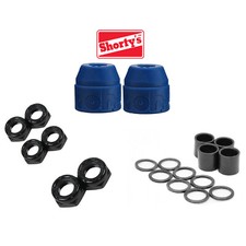 Shortys Skateboard Bushings 88a With Dimebag Axle Kingpin Nuts And Speed Kit