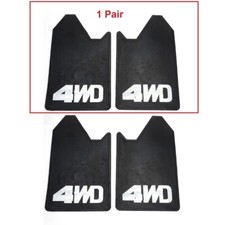 2x Universal Rear Mud Guard Flap For 1966-1995 Toyota Hilux 4WD UTE Pickup Truck
