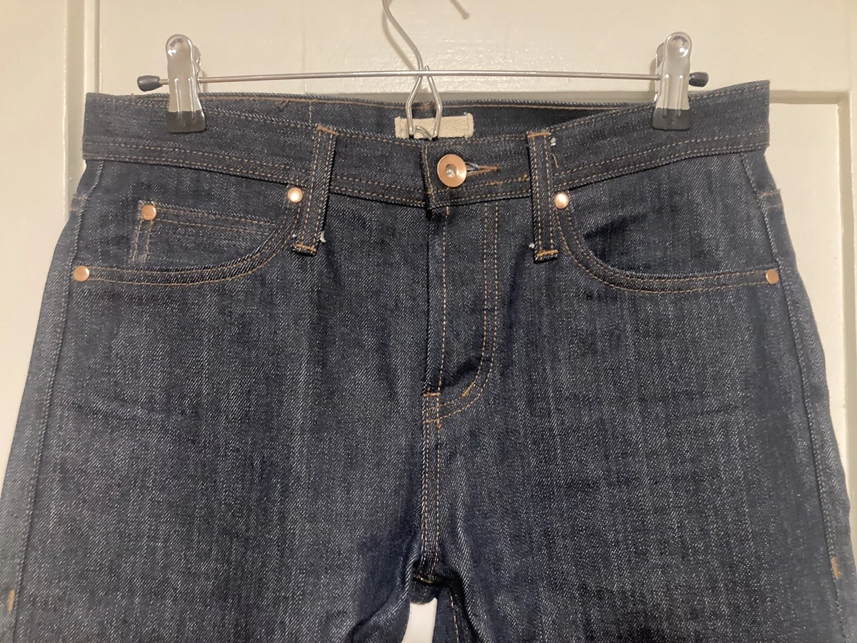 NWOT Unbranded UB101 Skinny 14.5 oz Selvedge Raw Denim Jeans USA 30 32x34