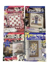 Better Homes  Gardens 99 2000 Cross Stitch  Needlework Magazines Lot Of 4
